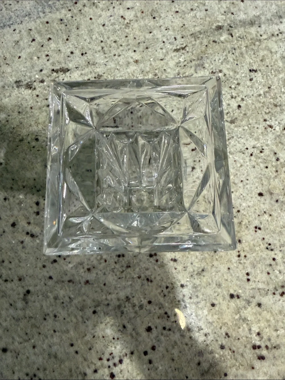 Glass vase or candle stand - Picture 2 of 7